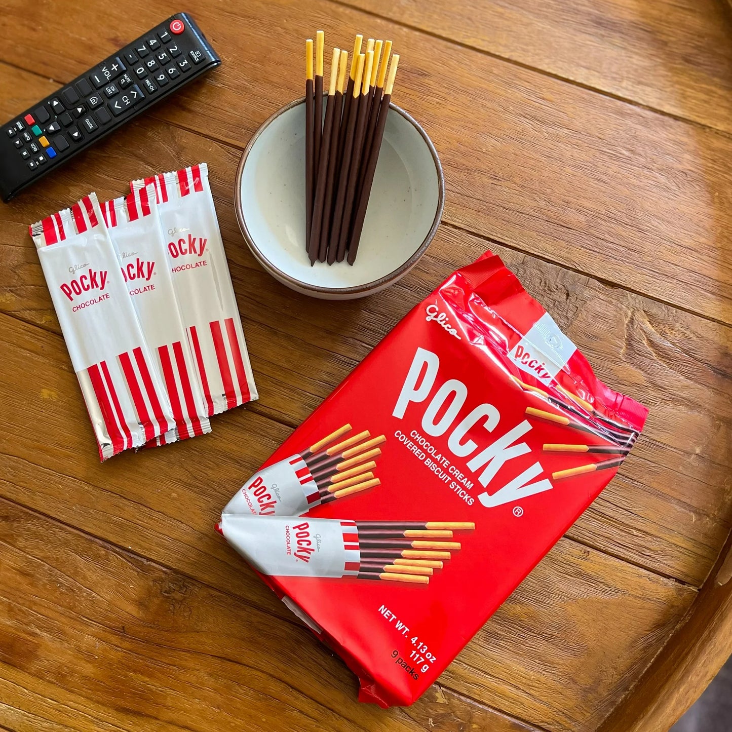Pocky Chocolate Biscuit Sticks Bag, 4.13 oz