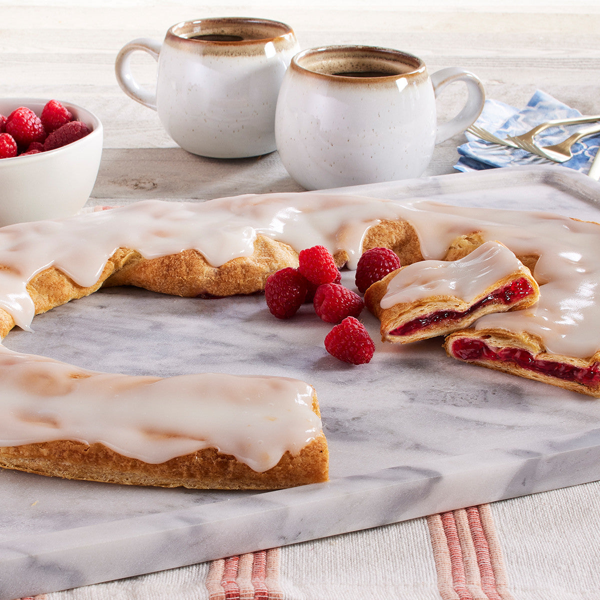 Racine Danish Kringles Mini Oval Almond Pastry, 14 oz