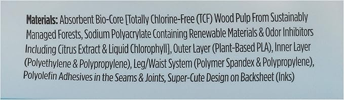 The Honest Company - Eco-Friendly and Premium Disposable Diapers - Pandas, Size 5, 20 Count