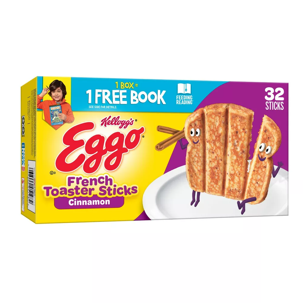 Kellogg s Eggo Cinnamon Frozen French Toaster Sticks 12.7oz Veruca Fallbrook