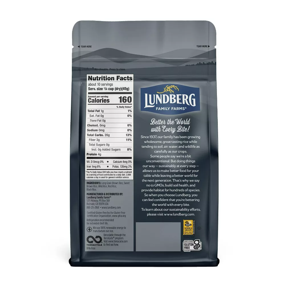 Lundberg Organic Wild Blend Rice, 32 oz