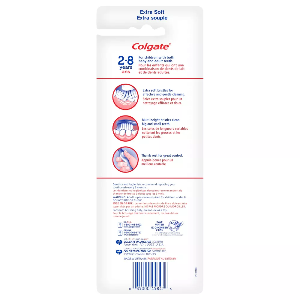 Colgate Kids' Toothbrush Value Pack Extra Soft Ocean Explorer, 4 Count