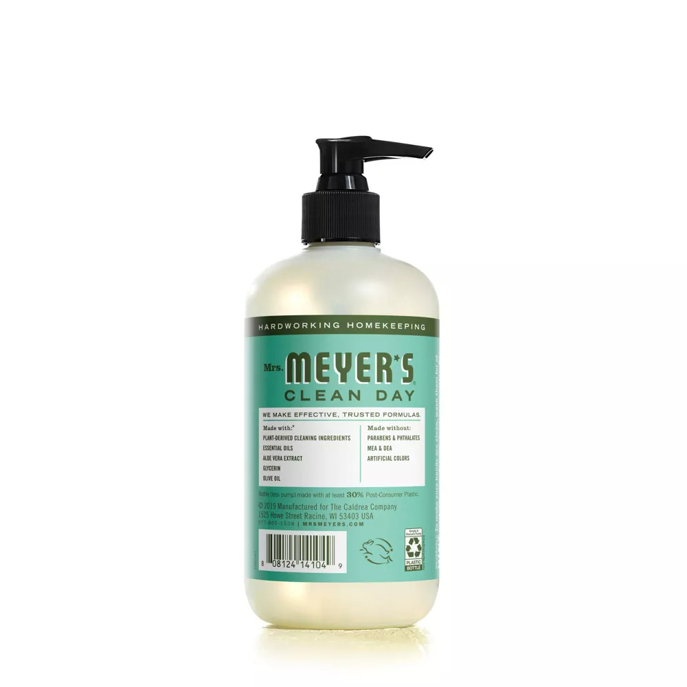 Mrs. Meyer's Clean Day Basil Scent Liquid Hand Soap, 12.5 oz