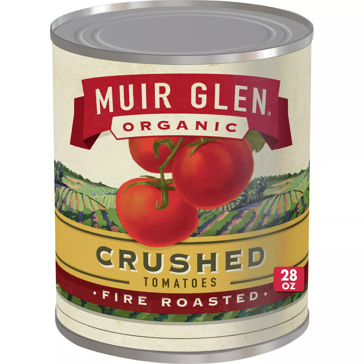 Muir Glen Organic Fire Roasted Crushed, 28 oz