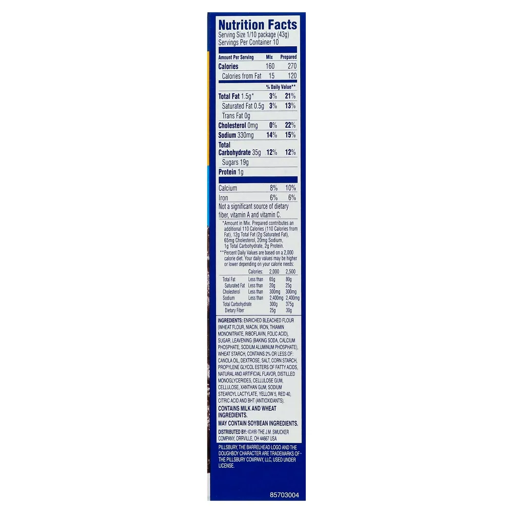Pillsbury Moist Supreme Classic Yellow Cake Mix, 15.25 oz