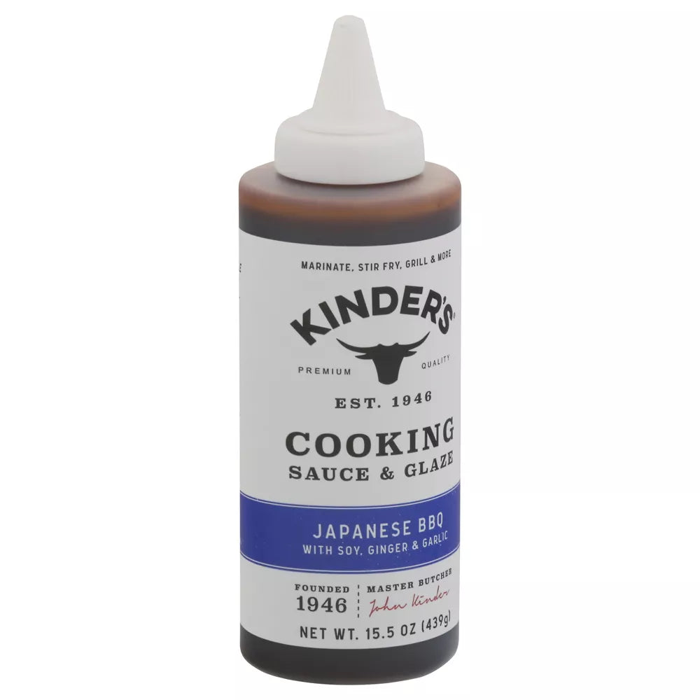 Kinder's Cooking Sauce Japanese BBQ, 15.5 oz