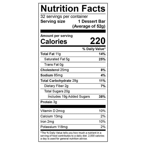 Kirkland Signature Variety Dessert Bars, 32-count