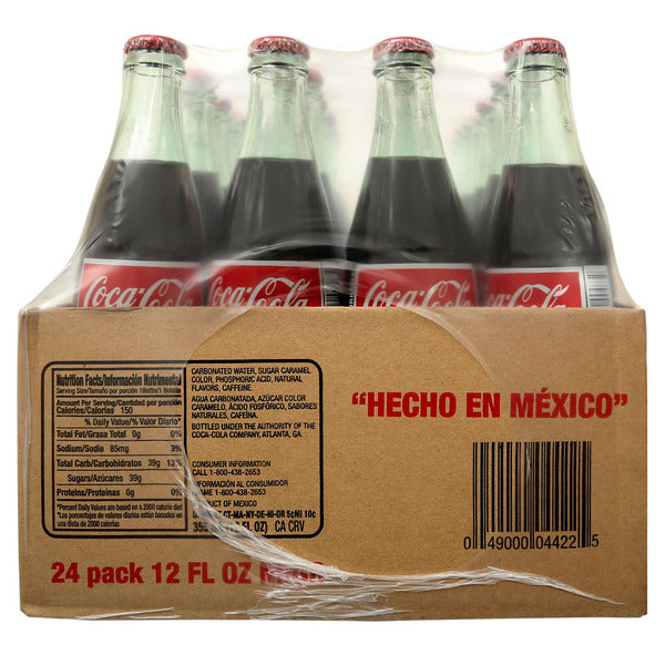 Coca-Cola Mexico Coke, 12 fl oz, 24-count