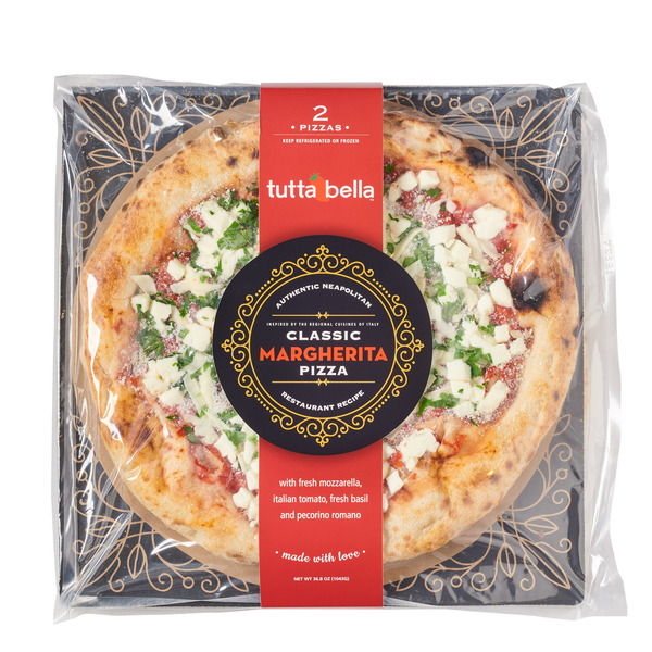 Tutta Bella Margherita Pizza, 19 oz, 2-count