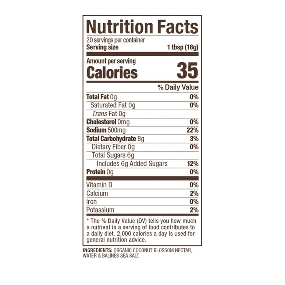 Big Tree Farms Organic Coco Aminos Marinade & Sauce, 10 oz