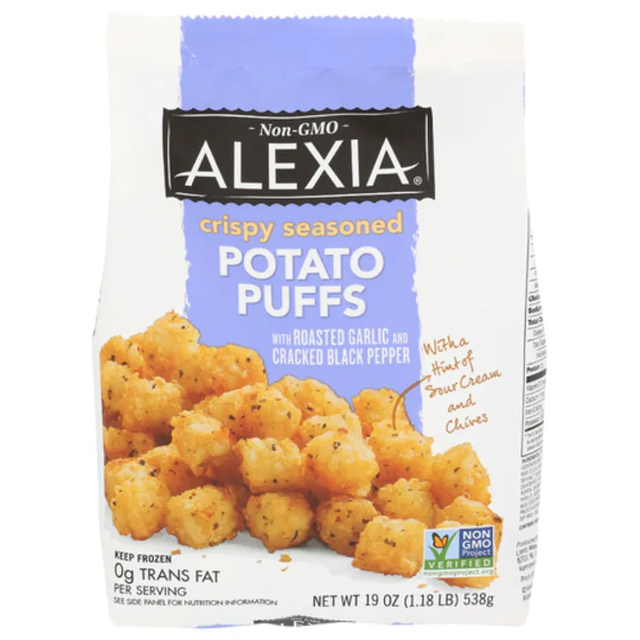 Alexia Crispy Seasoned Potato Puffs, 19 oz