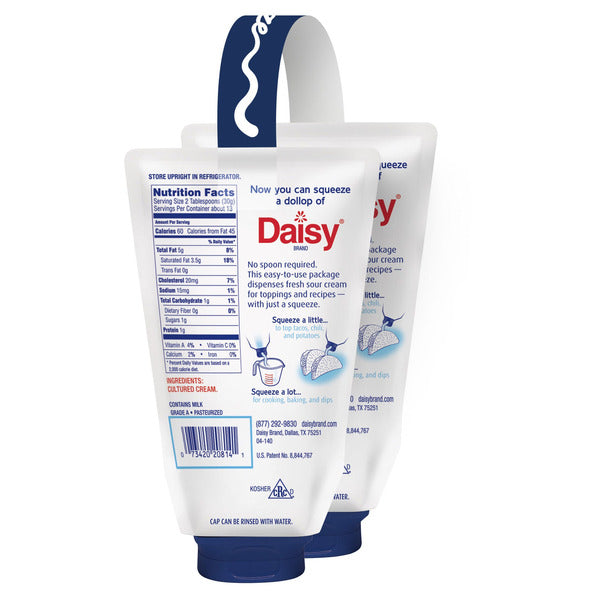 Daisy Brand Sour Cream Squeeze, 14 oz, 2-count