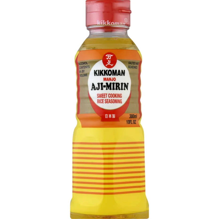 Kikkoman Aji-Mirin Sweet Cooking Rice Wine, 10 oz
