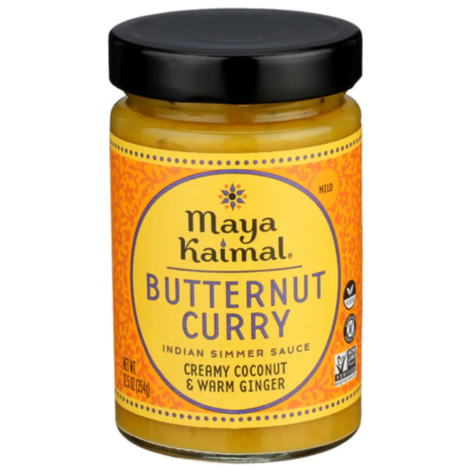 Maya Kaimal Butternut Curry Indian Simmer Sauce, 12.5 oz