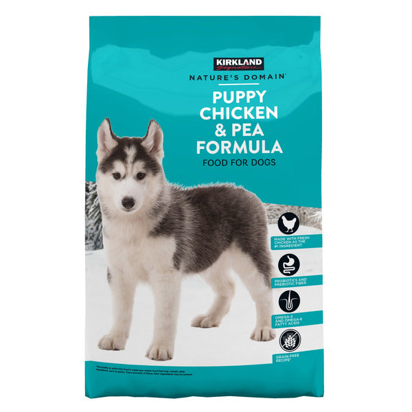 ドッグフード kinokino Kirkland Signature Nature's Domain Puppy Formula Chicken & Pea Dog