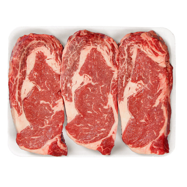 Kirkland Signature USDA Choice Beef Boneless Ribeye Steak ($18.99 / lb)