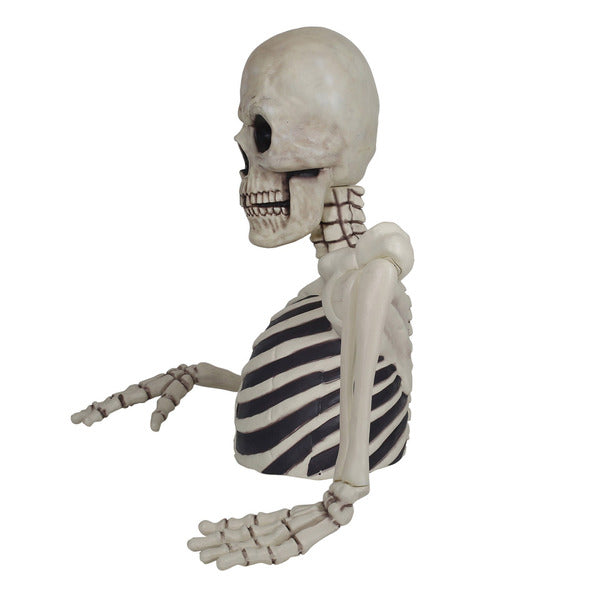 62" Giant Ground Breaking Skeleton with LCD Eyes and Sound
