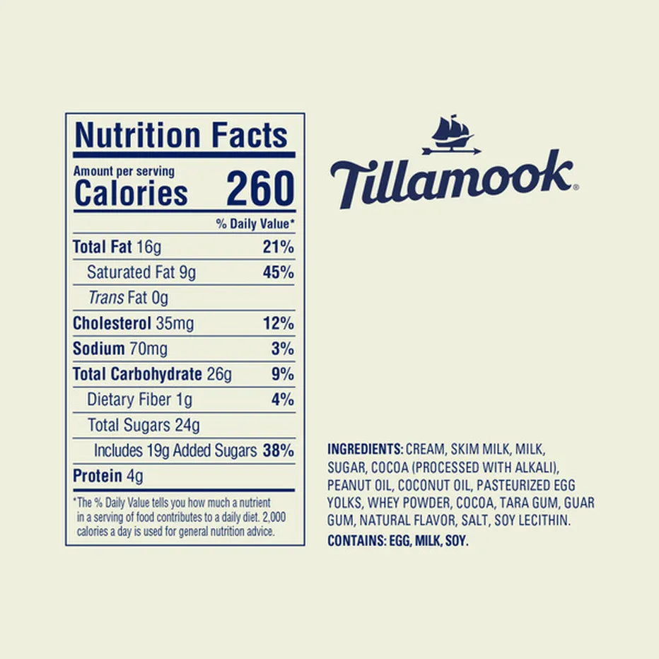 Tillamook Mudslide Ice Cream, 48 oz