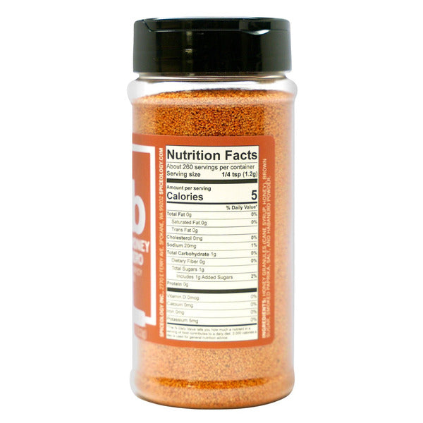 Spiceology Smoky Honey Habanero All Purpose Rub, 11 oz