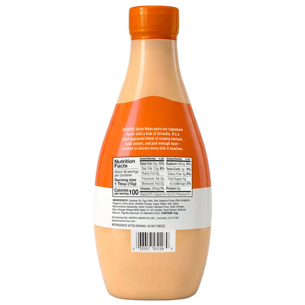 Kewpie Spicy Mayo Dip & Spread, 24 fl oz