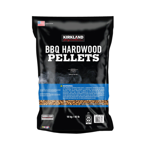 Kirkland Signature Premium Blend BBQ Hardwood Pellets, 40 lbs