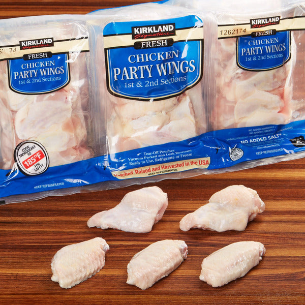Kirkland Signature Fresh Chicken Party Wings ($2.79/lb)