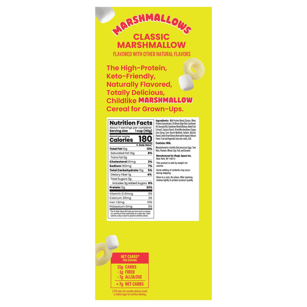 Magic Spoon Cereal Protein with Marshmallows, 8 oz, 2-count