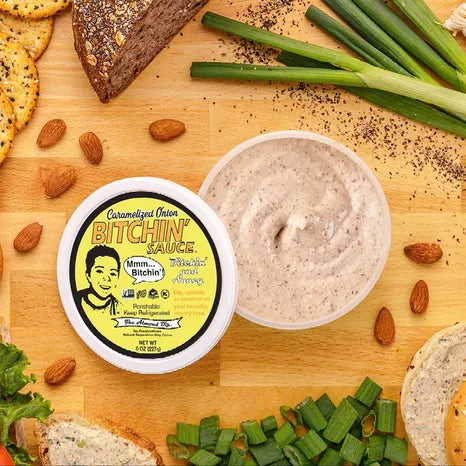 Bitchin Sauce Caramelized Onion Almond Dip, 8 oz