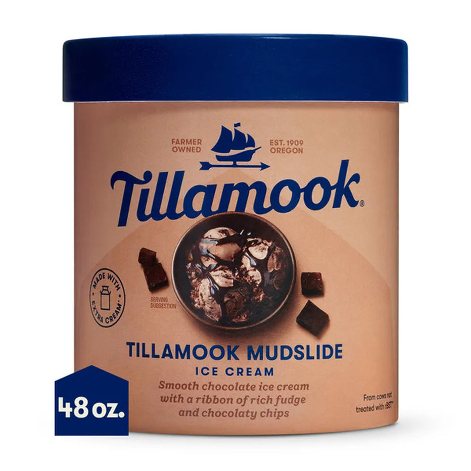 Tillamook Mudslide Ice Cream, 48 oz