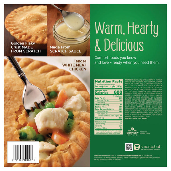 Marie Callender's, Chicken Pot Pies, 10 oz, 8-count