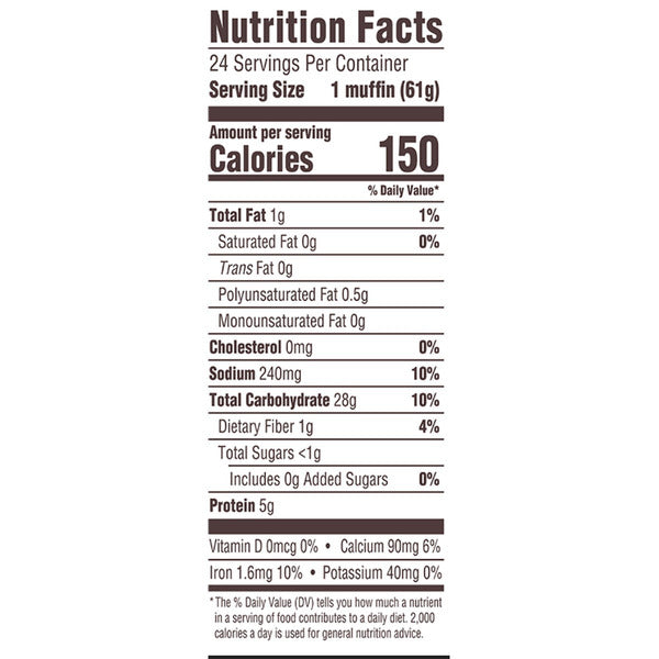 Thomas Original English Muffins, 24-count