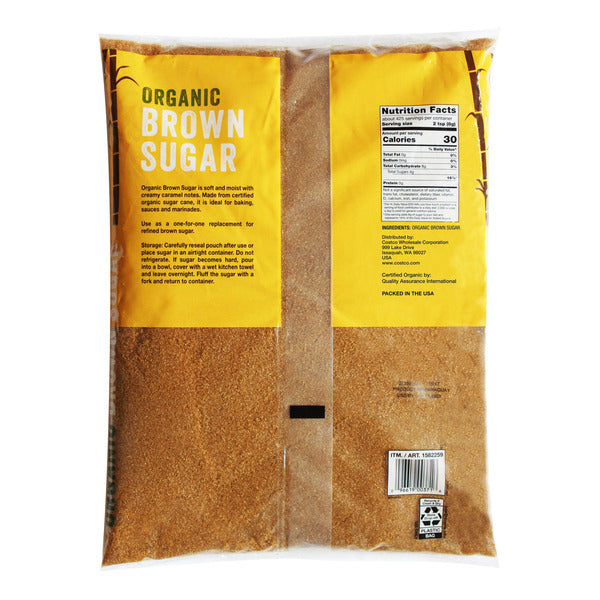 Organic Brown Sugar, 7.5 lbs