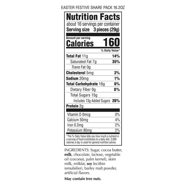 Lindor Easter Share Milk Chocolate Variety Pack, 16.2 oz