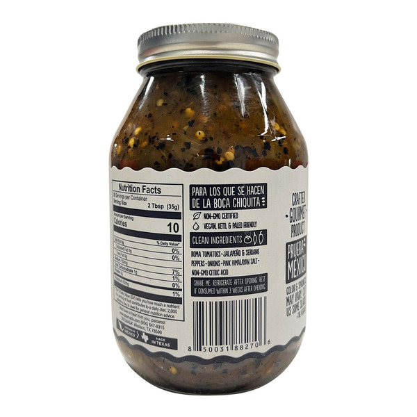 Tatemeda Salsa Molcajete, 32 oz