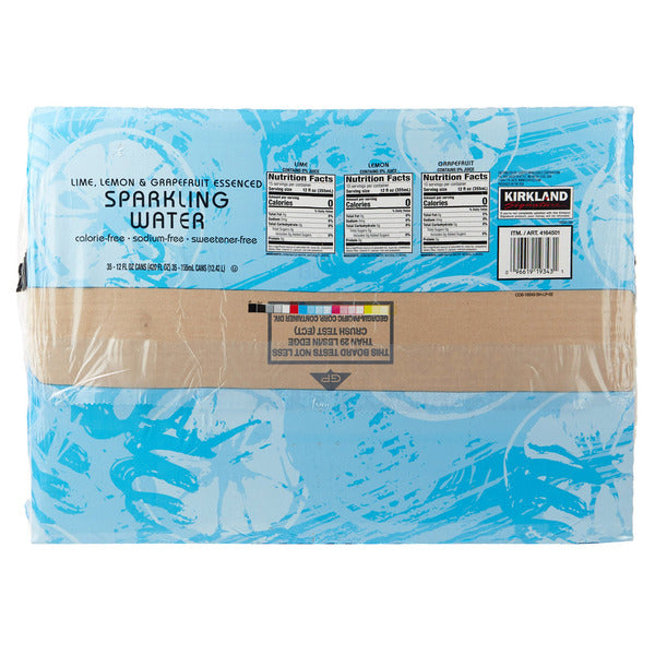 Kirkland Signature Sparkling Water, Variety Pack, 12 fl oz, 35-count