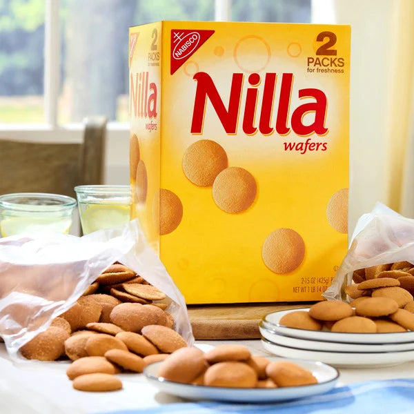 NILLA Wafers Cookies, Vanilla, 15 oz, 2 ct