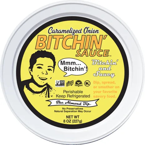 Bitchin Sauce Caramelized Onion Almond Dip, 8 oz