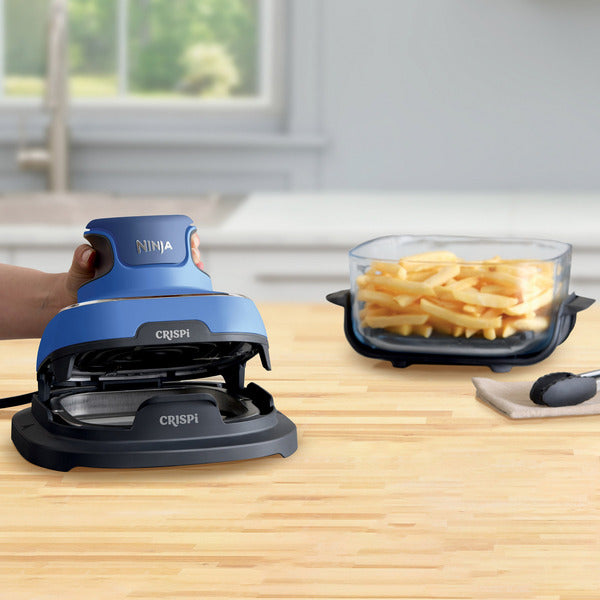 Ninja Crispi 5-in-1 Portable Glass Air Fry Cooking System, 3 Containers & Cover*