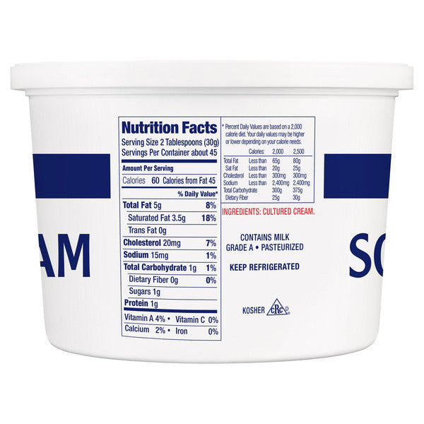 Daisy Sour Cream, 3 lbs