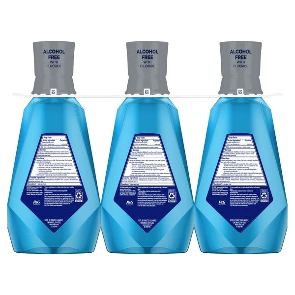 Crest Pro-Health Advanced Mouthwash, 33.8 fl oz, 3 Count