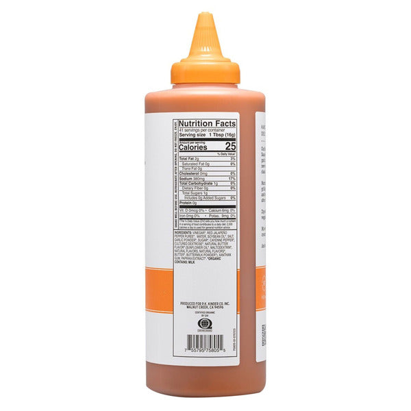 Kinder's Organic Buttery Buffalo Sauce, 23.5 oz
