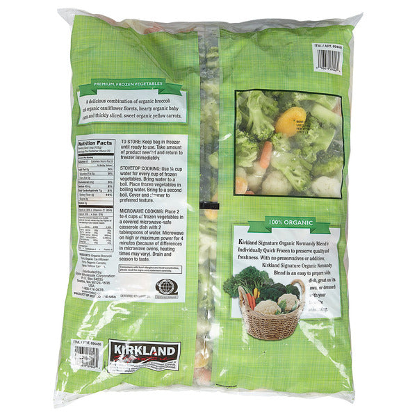 Kirkland Signature Organic Normandy Vegetables, 5.5 lbs