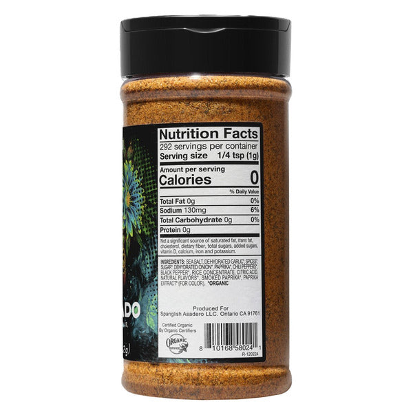 Spanglish Asadero Organic Pollo Asado Seasoning 10.3 oz