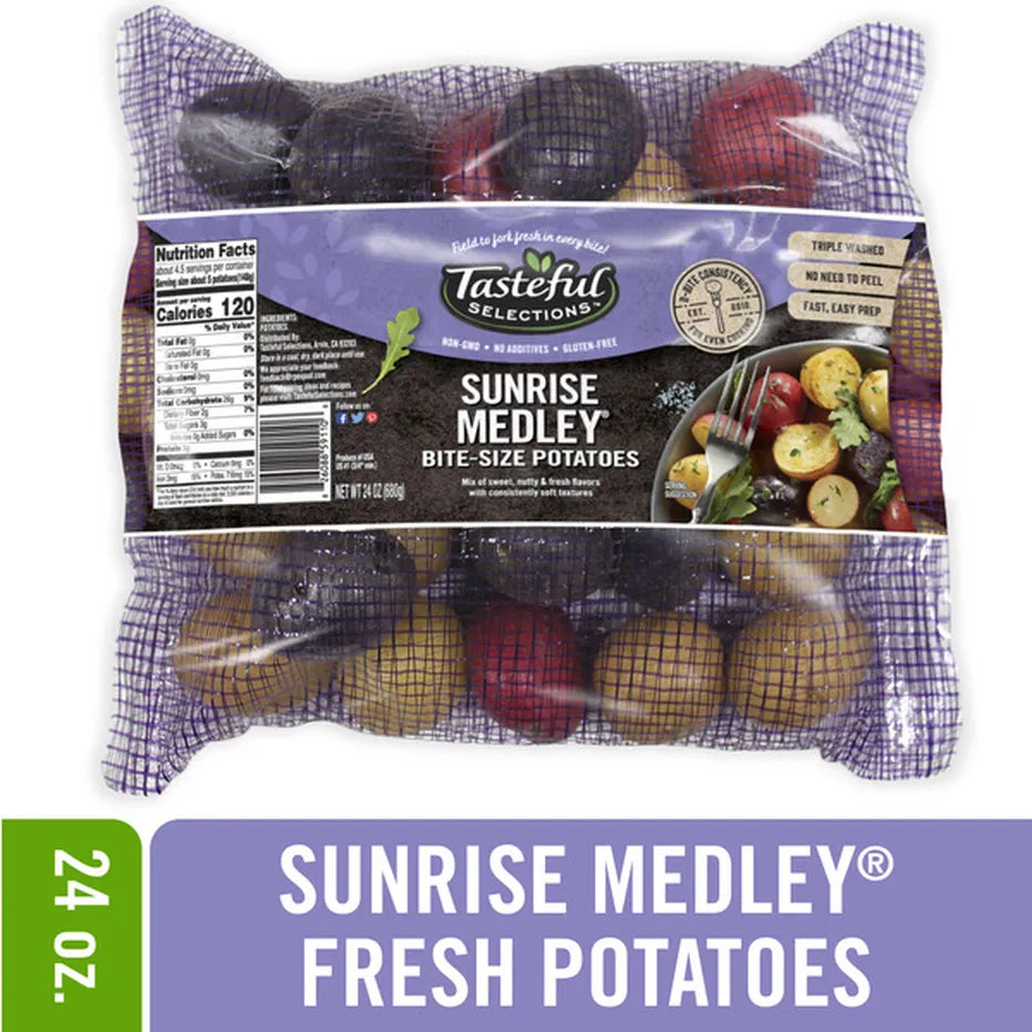 Tasteful Selections Sunrise Medley Bite-Size Potatoes, 24 oz