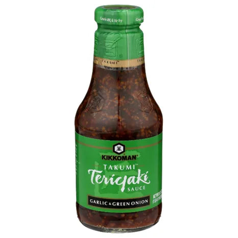 Kikkoman Takumi Garlic and Green Onion Teriyaki Sauce, 20.5 oz