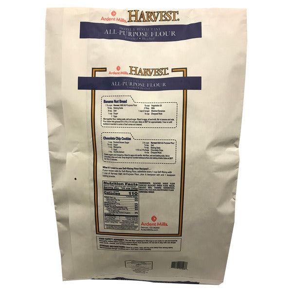 Ardent Mills, Harvest Hotel & Restaurant, All-Purpose Flour, 25 lbs