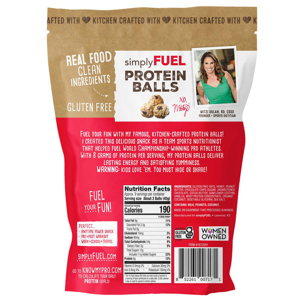 Simply Fuel Protein Balls, 14.4 oz