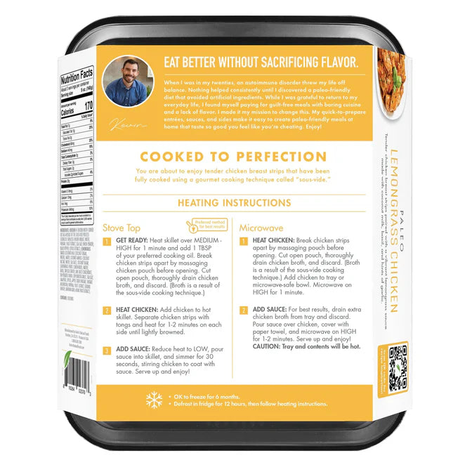 Kevin's Natural Foods Lemongrass Chicken, 16 oz