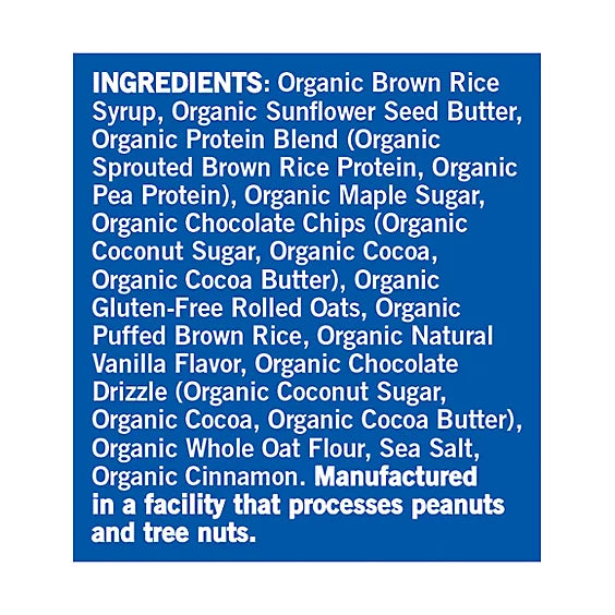 GoMacro Oatmeal Chocolate Chip Cookie Bar, 7 ct, 0.9 oz