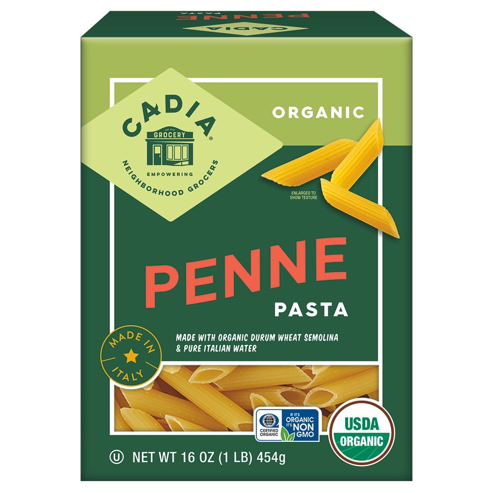 Cadia Organic Penne Pasta, 16 oz